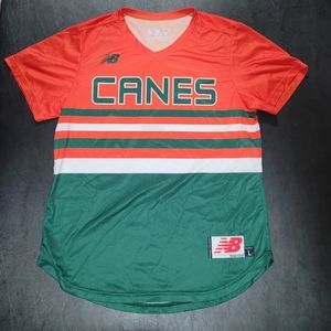 University of Miami women's softball jersey.